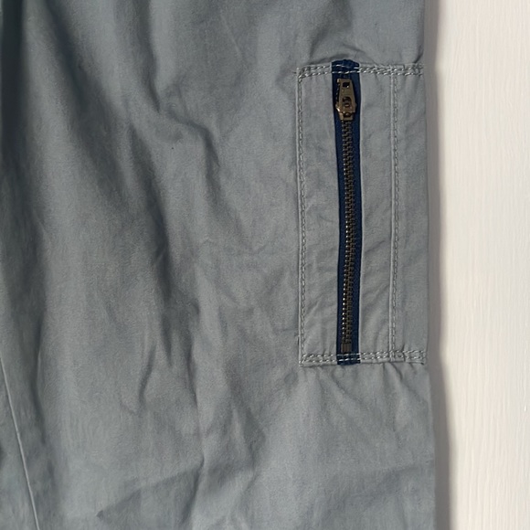 NWT boys size 12 gray pull on drawstring pant with functional draw cord. Cargo - Picture 3 of 7